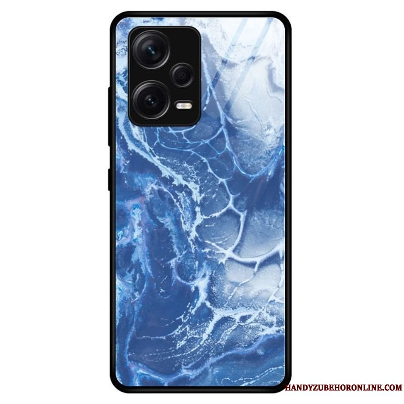 Cover Xiaomi Redmi Note 12 Pro Plus Marmorfarver Hærdet Glas