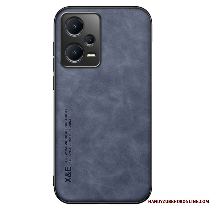 Cover Xiaomi Redmi Note 12 Pro Plus X&e Lædereffekt Læder