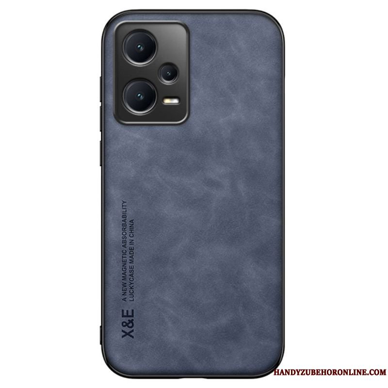 Cover Xiaomi Redmi Note 12 Pro X&e Lædereffekt Læder