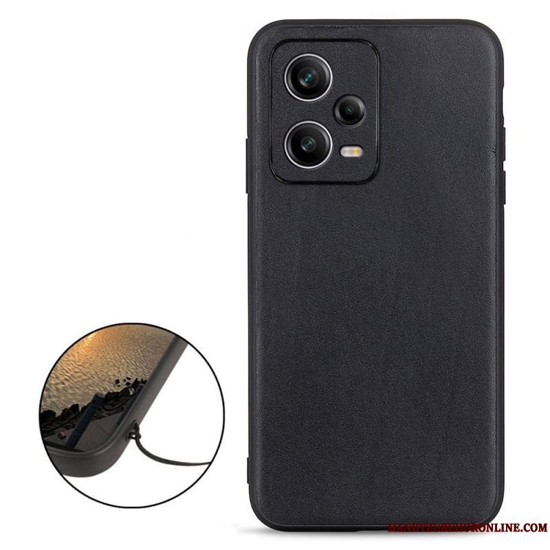 Cover Xiaomi Redmi Note 12 Pro Ægte Læder