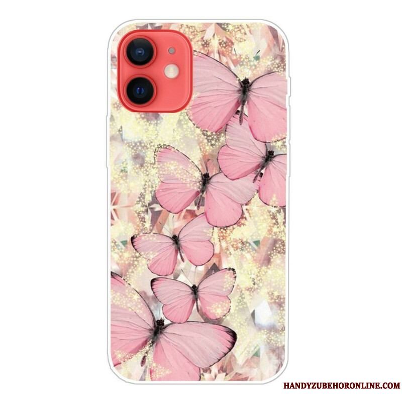 Cover iPhone 13 Mini Sommerfugle Sommerfugle