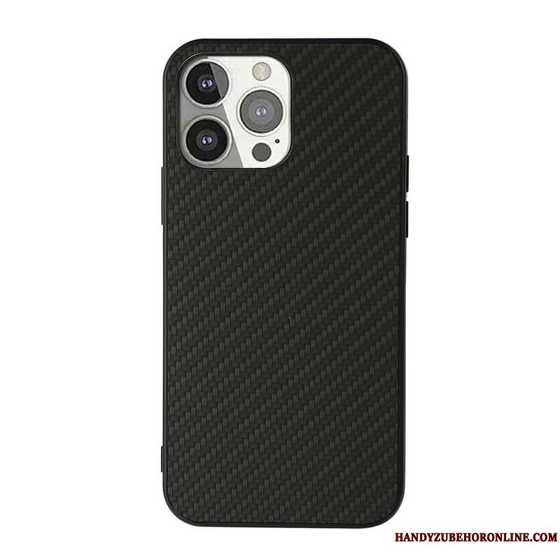 Cover iPhone 13 Pro Carbon Fiber Tekstur I Lædereffekt