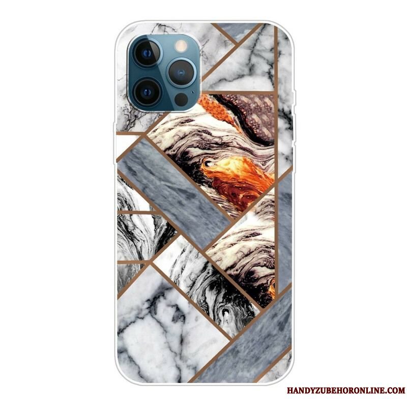 Cover iPhone 13 Pro Decline Geometrisk Marmor