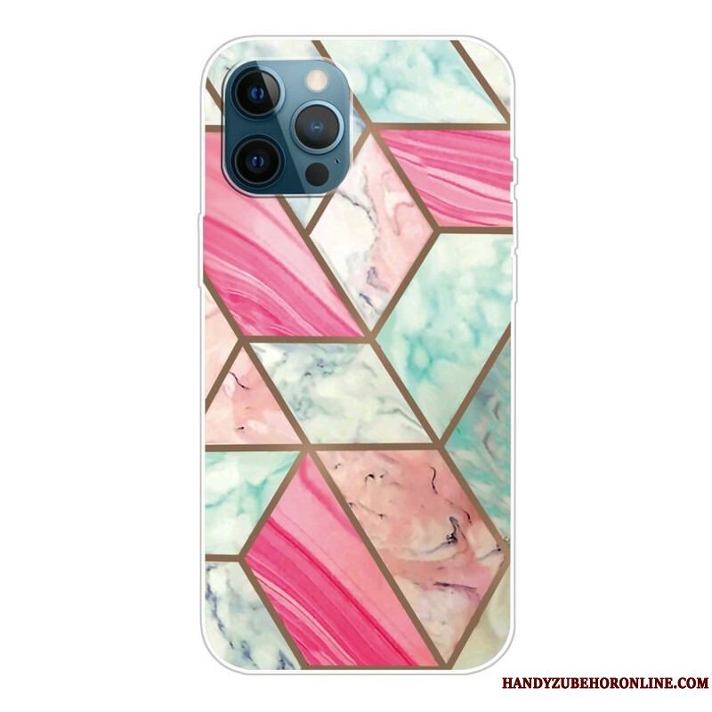 Cover iPhone 13 Pro Decline Geometrisk Marmor