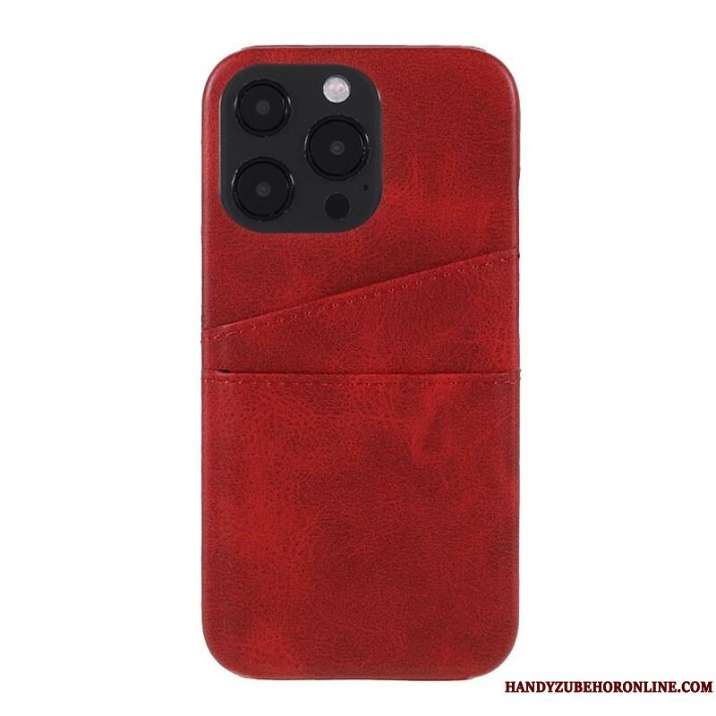 Cover iPhone 13 Pro Dobbelt Kortholder