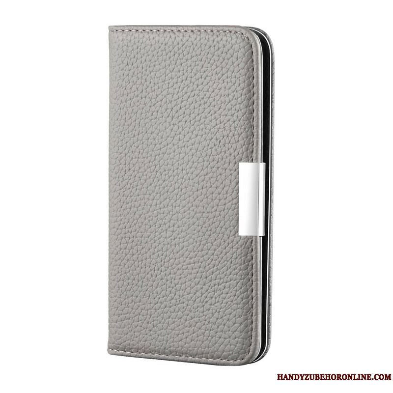 Cover iPhone 13 Pro Flip Cover Imiteret Læder Litchi Ultra Chic