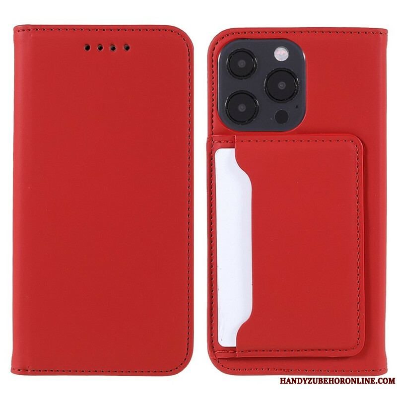 Cover iPhone 13 Pro Flip Cover Kortholder Stativ