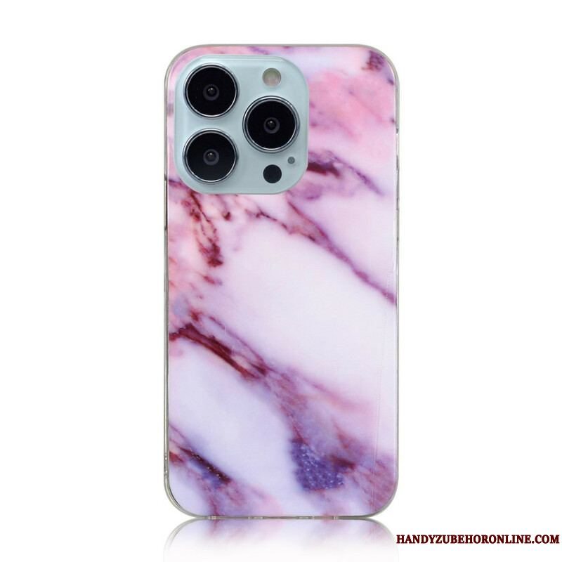 Cover iPhone 13 Pro Forenklet Marmor