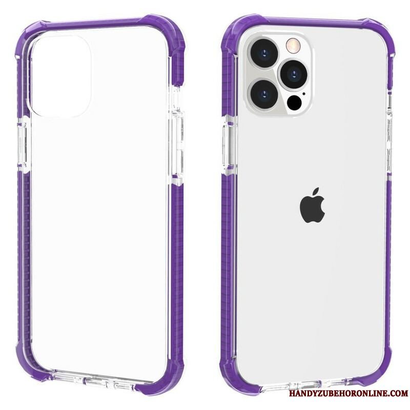 Cover iPhone 13 Pro Gennemsigtige Silikonekanter