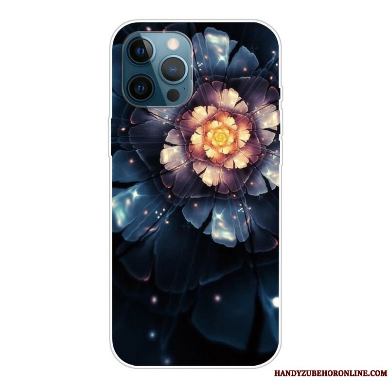 Cover iPhone 13 Pro Max Fleksible Blomster