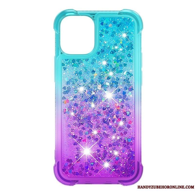 Cover iPhone 13 Pro Pailletter Farver