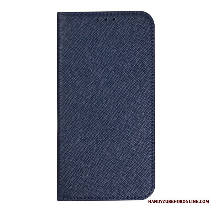 Cover iPhone 14 Flip Cover Tekstureret