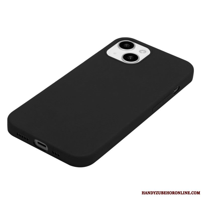 Cover iPhone 14 Plus Enkelt Mat Silikone