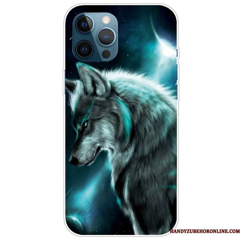 Cover iPhone 14 Pro Deklinationer Wolf