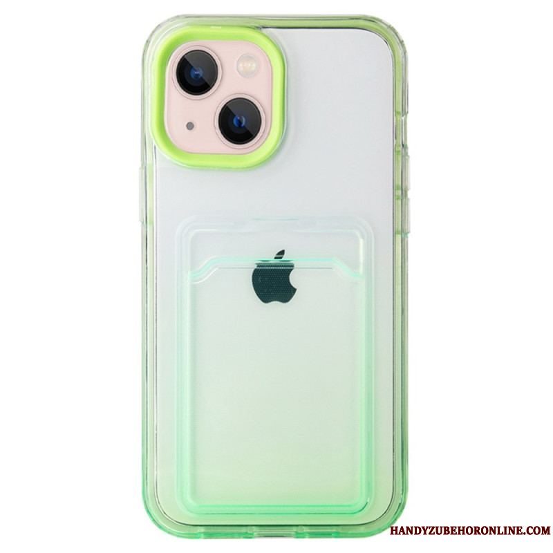 Cover iPhone 14 Pro Gradient Kortholder