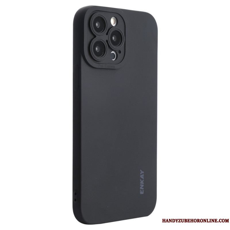 Cover iPhone 14 Pro Max Enkay Flydende Silikone