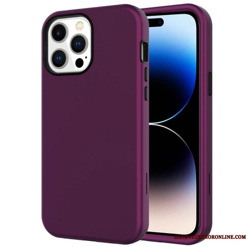 Cover iPhone 14 Pro Max Hybrid Med Mat Finish