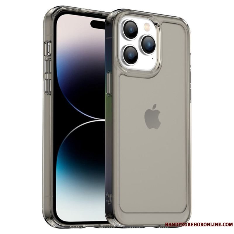 Cover iPhone 14 Pro Max Transparent Candy Series