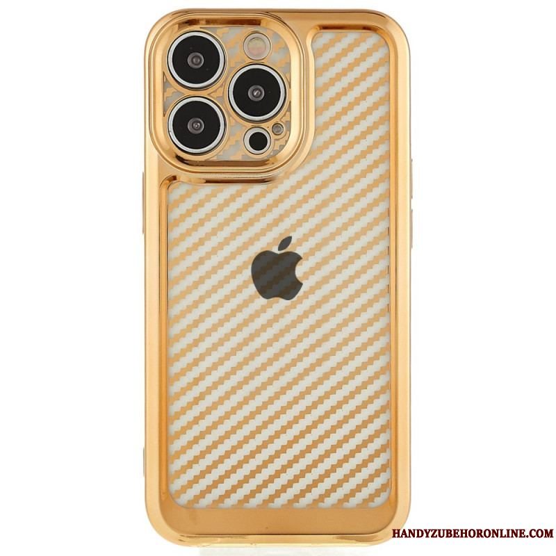 Cover iPhone 14 Pro Stilfuld Kulfiber