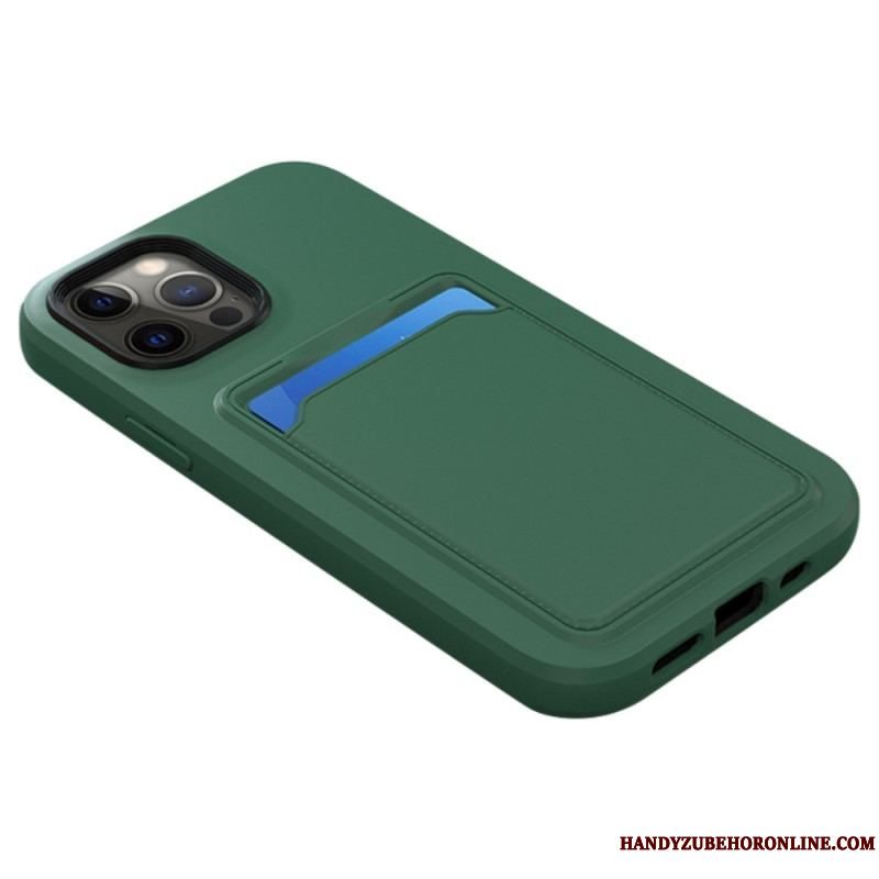 Cover iPhone 14 Pro Tofarvet Kortholder