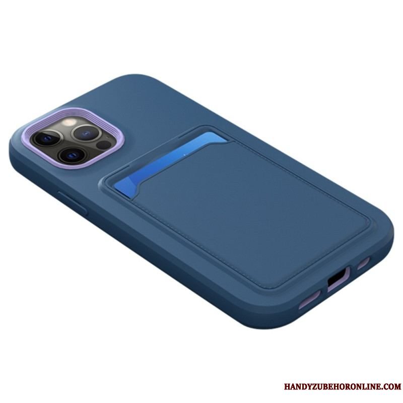 Cover iPhone 14 Tofarvet Kortholder