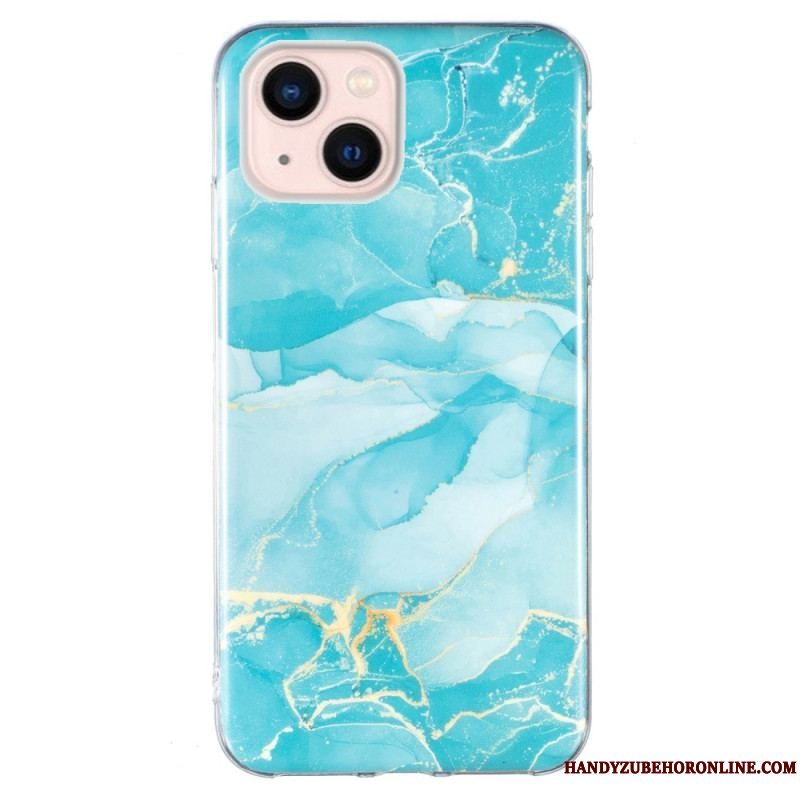 Cover iPhone 15 Plus Marmor