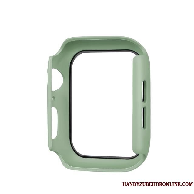 Etui Apple Watch Series 4 Beskyttelse Ny Hærdning, Cover Apple Watch Series 4 Skærmbeskyttelse Grøn