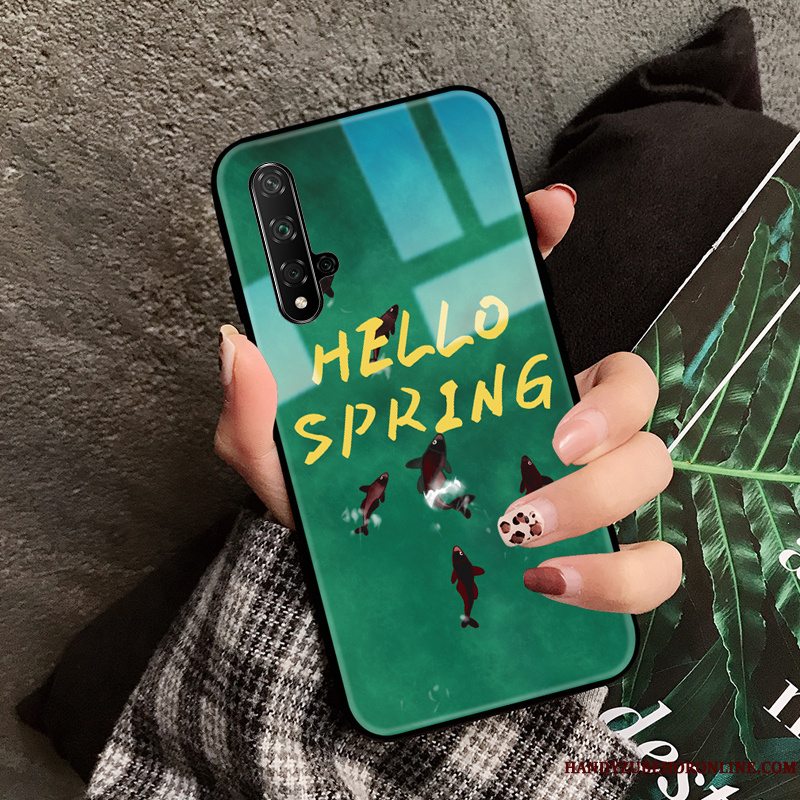 Etui Honor 20 Beskyttelse Tynd Blå, Cover Honor 20 Tasker Glas Ny