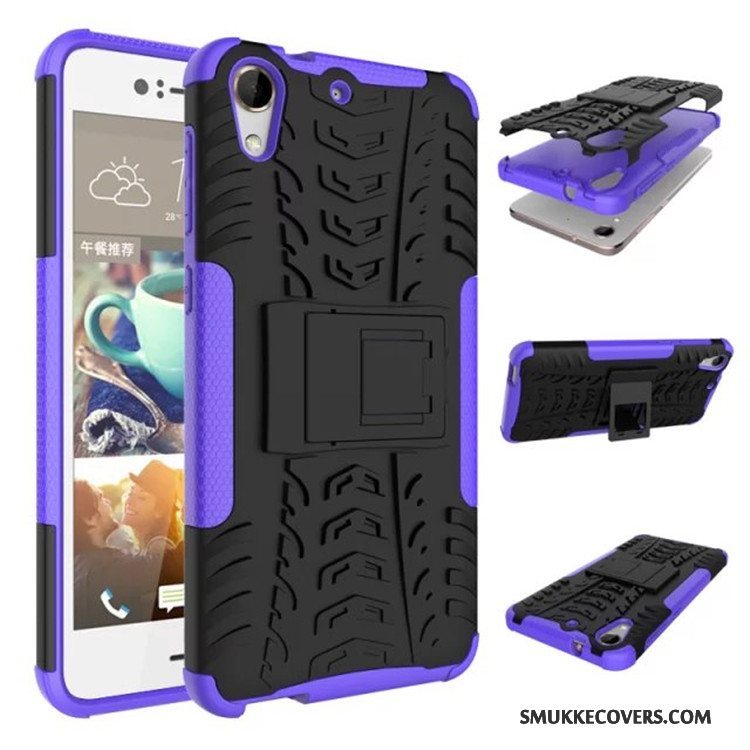 Etui Htc Desire 728 Beskyttelse Anti-fald Farvet, Cover Htc Desire 728 Telefonrød