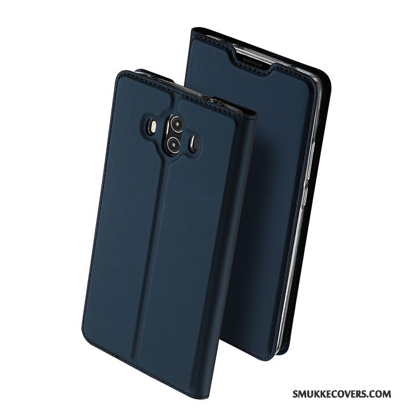 Etui Huawei Mate 10 Folio Lyserød Anti-fald, Cover Huawei Mate 10 Beskyttelse Telefon