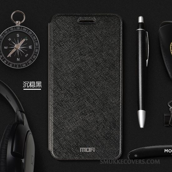 Etui Huawei Mate 10 Folio Lyserød Anti-fald, Cover Huawei Mate 10 Læder Telefon