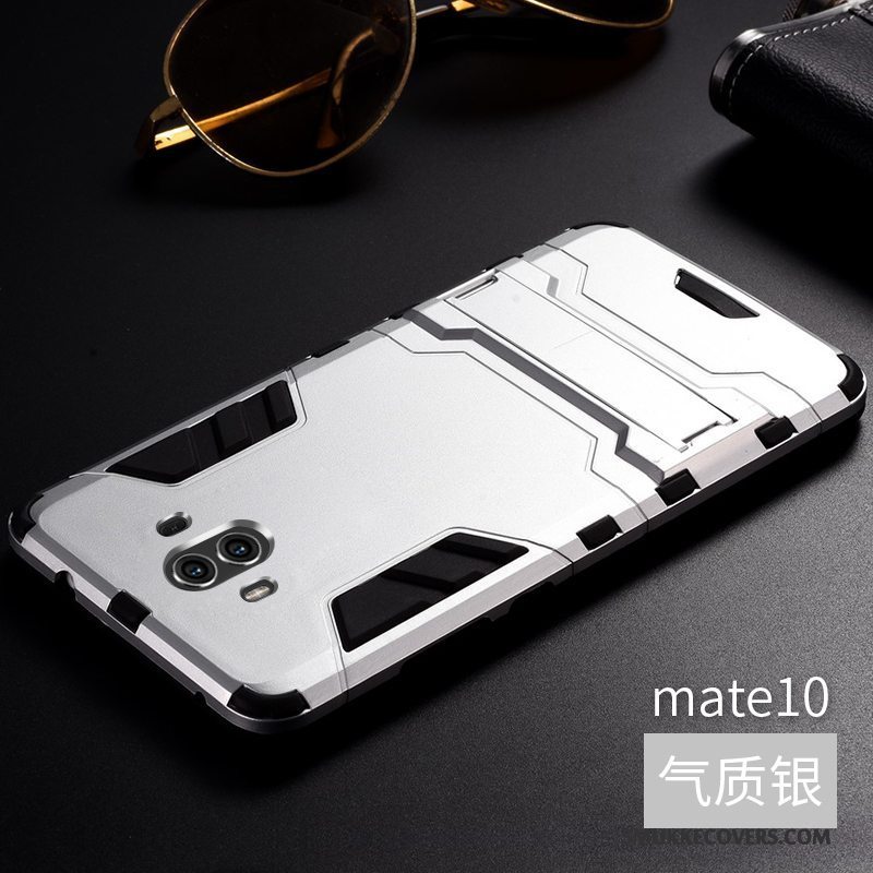 Etui Huawei Mate 10 Metal Legering Rød, Cover Huawei Mate 10 Trend Telefon