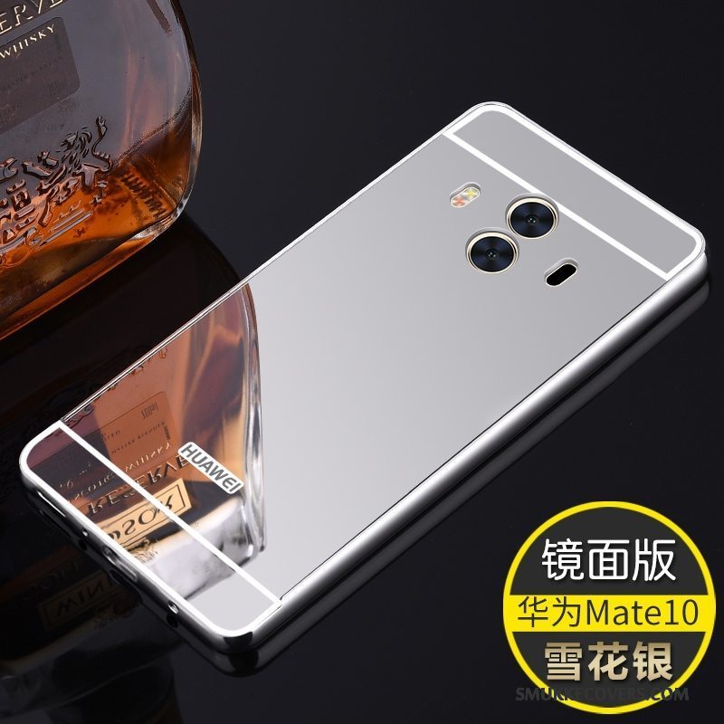 Etui Huawei Mate 10 Metal Telefonlyserød, Cover Huawei Mate 10 Beskyttelse