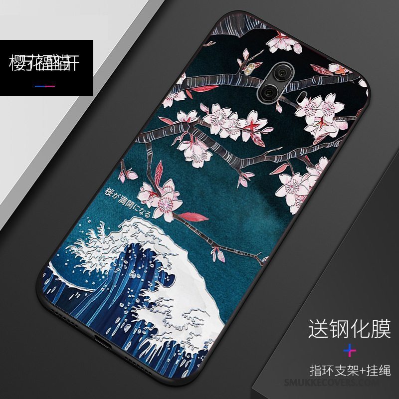 Etui Huawei Mate 10 Relief Af Personlighed Mønster, Cover Huawei Mate 10 Beskyttelse Telefonnubuck