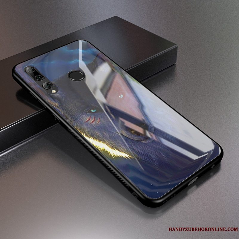 Etui Huawei P Smart+ 2019 Beskyttelse Hærdning Skærmbeskyttelse, Cover Huawei P Smart+ 2019 Rød Af Personlighed