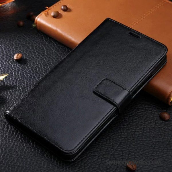 Etui Huawei P Smart Blød Rød, Cover Huawei P Smart Læder