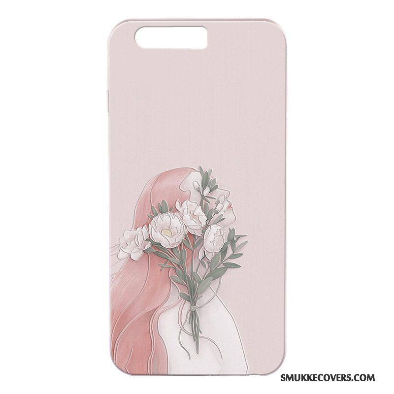 Etui Huawei P10 Blød Hvid Anti-fald, Cover Huawei P10 Relief Ny Telefon