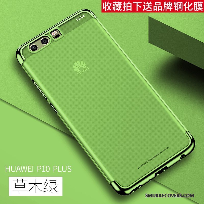 Etui Huawei P10 Plus Beskyttelse Blå Tynd, Cover Huawei P10 Plus Tasker Af Personlighed Telefon