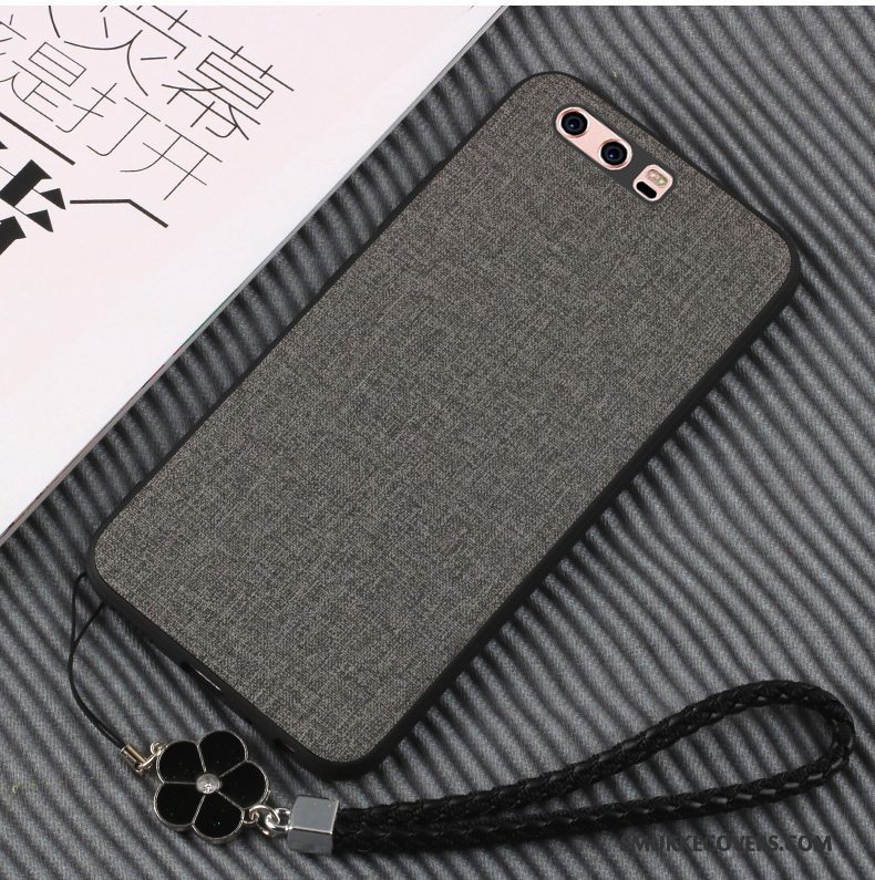 Etui Huawei P10 Plus Tasker Simple Telefon, Cover Huawei P10 Plus Silikone Elegante Hængende Ornamenter