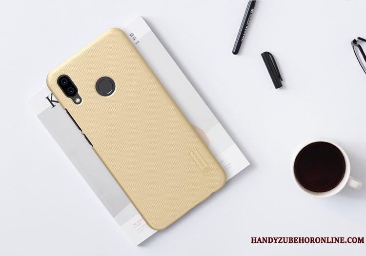 Etui Huawei P20 Lite Guld Skridsikre, Cover Huawei P20 Lite Telefon