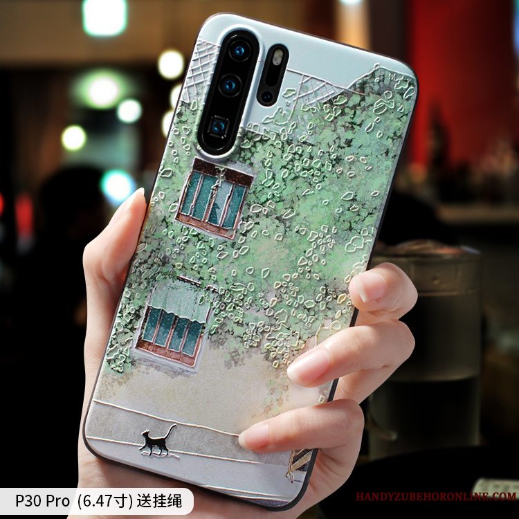 Etui Huawei P30 Pro Blød Af Personlighed Lille Sektion, Cover Huawei P30 Pro Kreativ Tynd Trendy