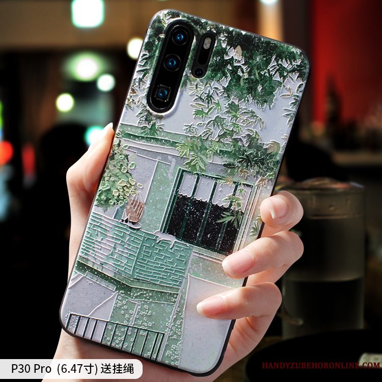 Etui Huawei P30 Pro Blød Af Personlighed Lille Sektion, Cover Huawei P30 Pro Kreativ Tynd Trendy