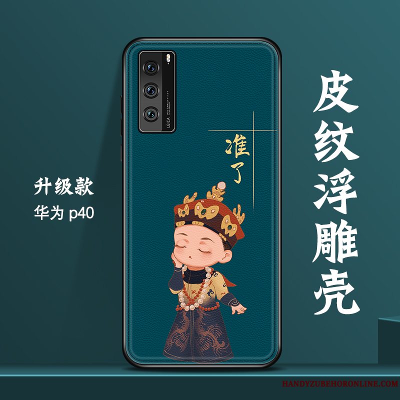 Etui Huawei P40 Kreativ Smuk Vind, Cover Huawei P40 Beskyttelse High End Mønster