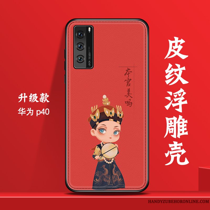 Etui Huawei P40 Kreativ Smuk Vind, Cover Huawei P40 Beskyttelse High End Mønster