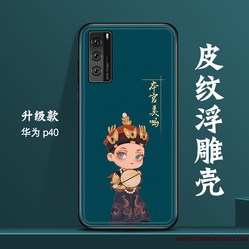 Etui Huawei P40 Kreativ Smuk Vind, Cover Huawei P40 Beskyttelse High End Mønster