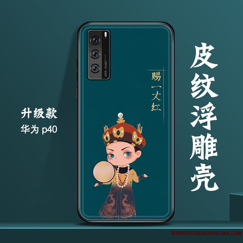 Etui Huawei P40 Kreativ Smuk Vind, Cover Huawei P40 Beskyttelse High End Mønster