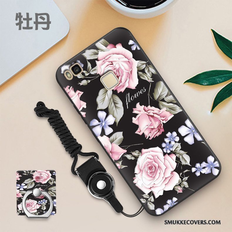 Etui Huawei P9 Lite Blød Anti-fald Ungdom, Cover Huawei P9 Lite Silikone Nubuck Telefon