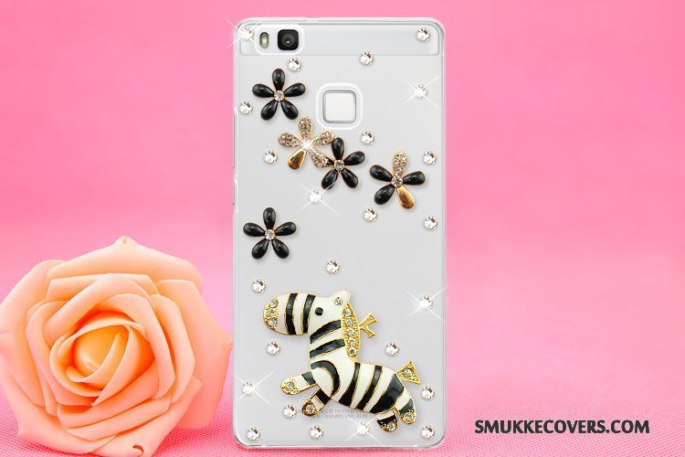 Etui Huawei P9 Lite Farve Hængende Ornamenter Telefon, Cover Huawei P9 Lite Strass Ungdom