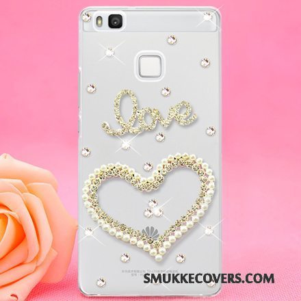 Etui Huawei P9 Lite Farve Hængende Ornamenter Telefon, Cover Huawei P9 Lite Strass Ungdom