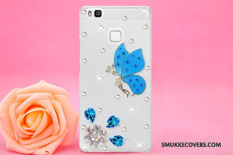 Etui Huawei P9 Lite Farve Hængende Ornamenter Telefon, Cover Huawei P9 Lite Strass Ungdom